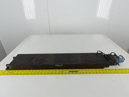 Daedal 6"x30" Linear Slide 9" Stroke W/M062-FD-421 Superior 1.65DC Motor