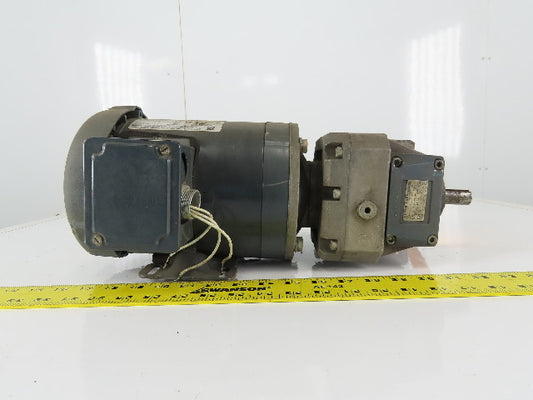 Grove Gear P7172011.B1 Inline Gear Motor 1/3Hp 460V 3ph 15.3: Ratio 3/4" Shaft