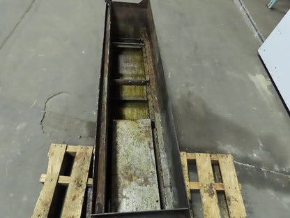 Incline Chip Conveyor 6FPM 59" x 12" Intake 230-480V 3Ph