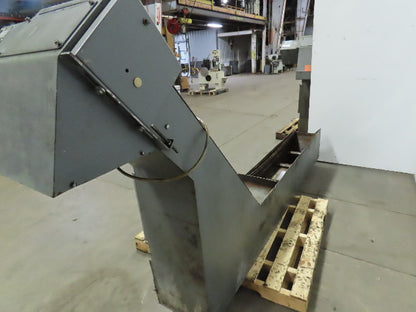 Incline Chip Conveyor 6FPM 59" x 12" Intake 230-480V 3Ph