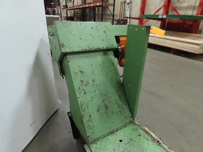 Knoll Incline Belt Chip Conveyor 4FPM 39" x 23" Intake 31" Discharge 440V 3Ph
