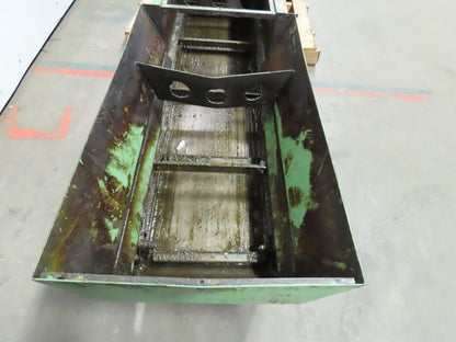Knoll Incline Belt Chip Conveyor 4FPM 39" x 23" Intake 31" Discharge 440V 3Ph