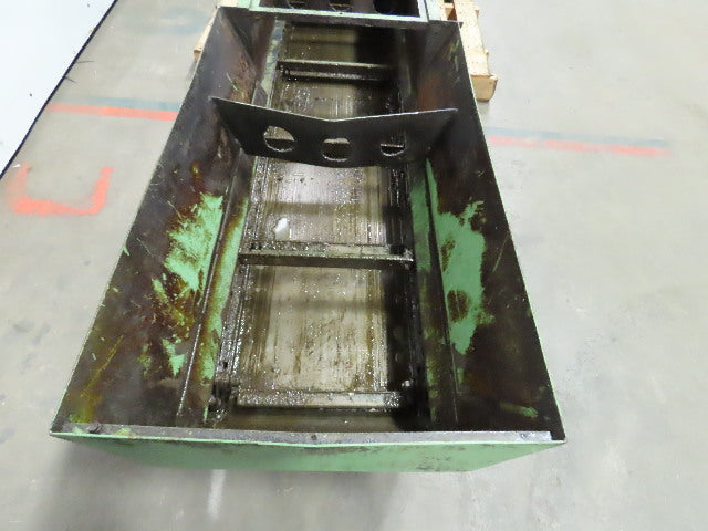 Knoll Incline Belt Chip Conveyor 4FPM 39" x 23" Intake 31" Discharge 440V 3Ph