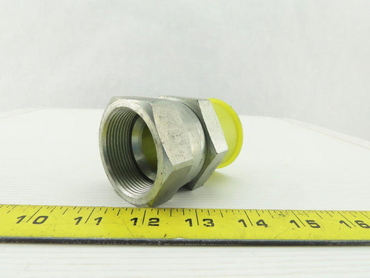 Parker Hydraulic Straight Fitting JIC 24 37° 1-7/8"-12 Swivel x 1-1/2 NPT Male