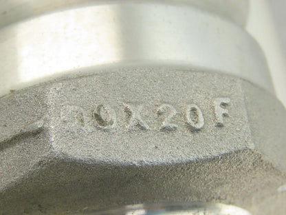 Anodized Aluminum Cam-and-Groove Hose Coupling Size 3 Plug 2 NPT Male End