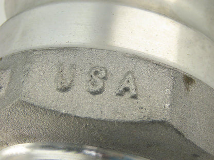 Anodized Aluminum Cam-and-Groove Hose Coupling Size 3 Plug 2 NPT Male End