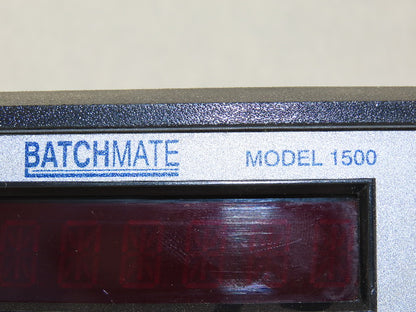 Red Seal Measurement Model 1500 Programmable Microprocessor Batch Controller