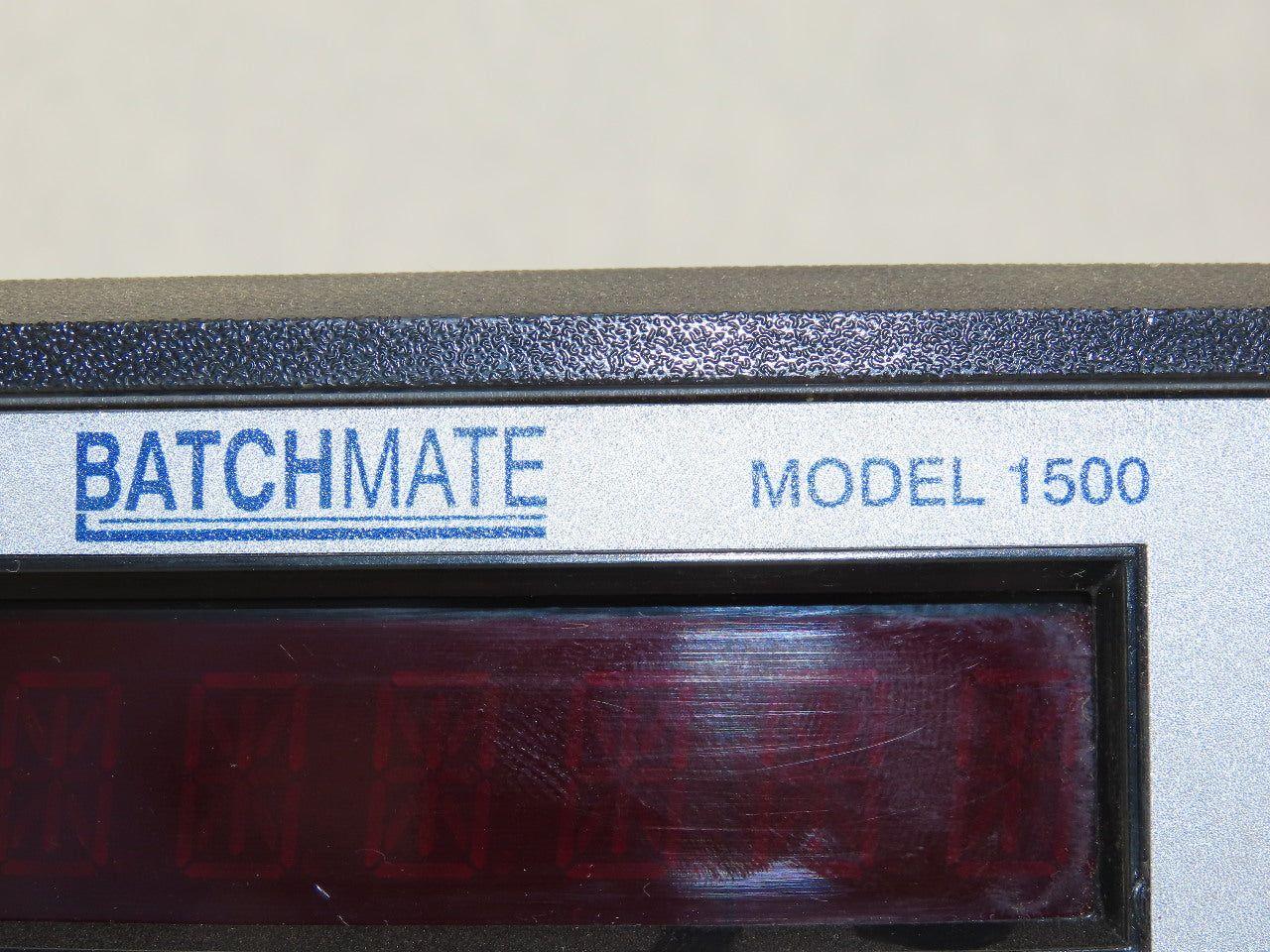 Red Seal Measurement Model 1500 Programmable Microprocessor Batch Controller