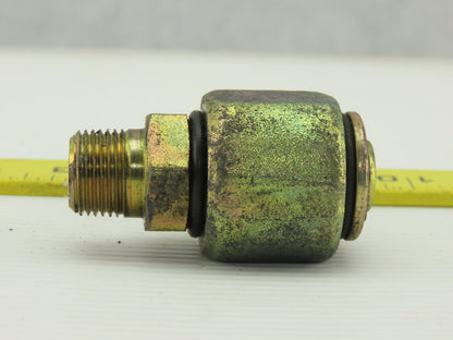 Parker S2101-6-6 Hydraulic Swivel Fitting, 90° Elbow 3/8x3/8" NPT