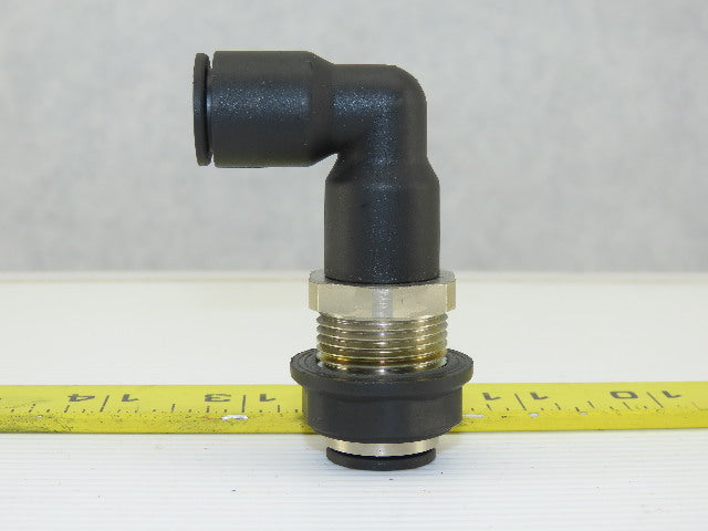 Legris LF3000 Equal Bulkhead 90° Elbow Tube OD 12mm Compressed Air Fitting