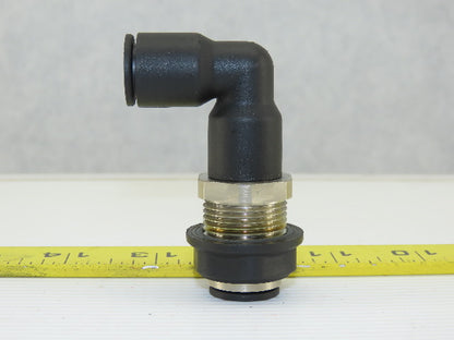 Legris LF3000 Equal Bulkhead 90° Elbow Tube OD 12mm Compressed Air Fitting