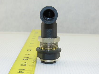 Legris LF3000 Equal Bulkhead 90° Elbow Tube OD 12mm Compressed Air Fitting