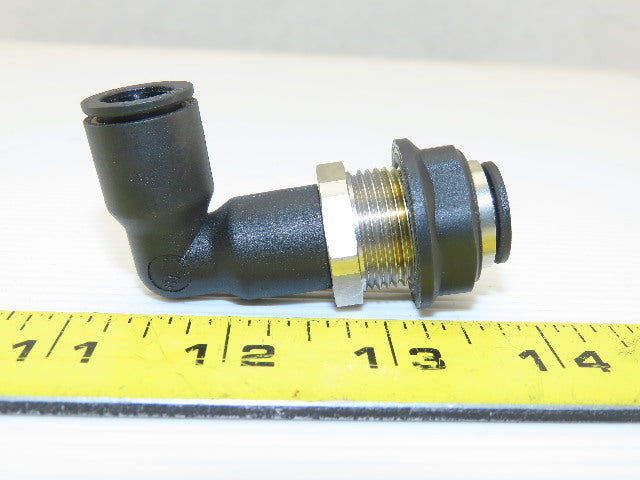 Legris LF3000 Equal Bulkhead 90° Elbow Tube OD 12mm Compressed Air Fitting