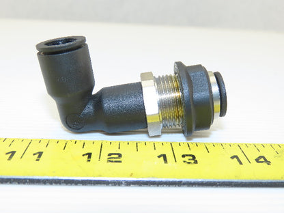 Legris LF3000 Equal Bulkhead 90° Elbow Tube OD 12mm Compressed Air Fitting