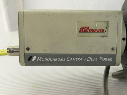 ARM Electronics B380 Monochrome Camera EIA DC12V/AC24V W/Zoom Lens