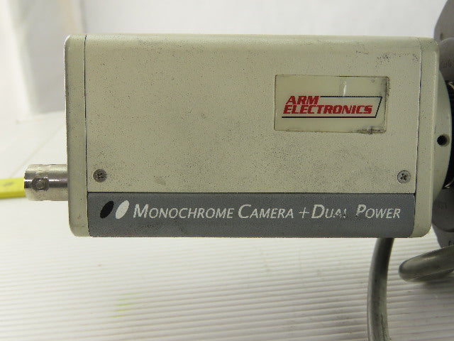 ARM Electronics B380 Monochrome Camera EIA DC12V/AC24V W/Zoom Lens