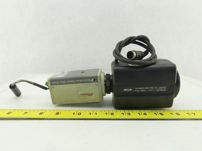 ARM Electronics B380 Monochrome Camera EIA DC12V/AC24V W/Pelco Zoom Lens