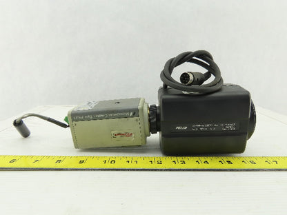 ARM Electronics B380 Monochrome Camera EIA DC12V/AC24V W/Pelco Zoom Lens