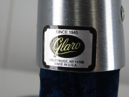 8'x1-1/2" Barrier Rope Blue Velour W/Satin Stainless Steel Snap End