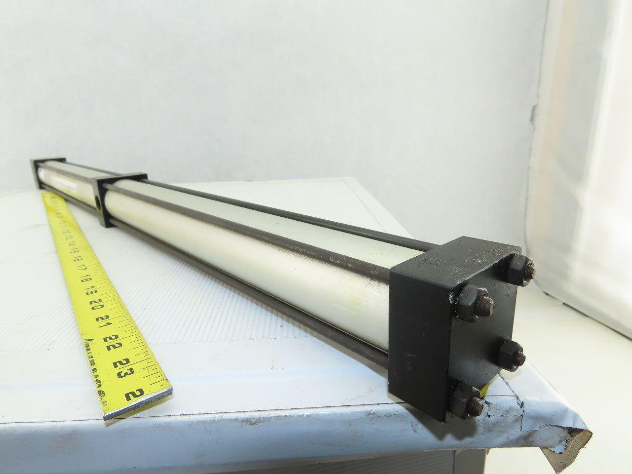 Numatics SH-546802-1 Pneumatic Cylinder 1-1/2" Bore 11-1/2" Stroke Multi Retract