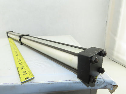 Numatics SH-546802-1 Pneumatic Cylinder 1-1/2" Bore 11-1/2" Stroke Multi Retract