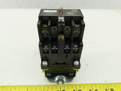 Allen Bradley 700-N400A1 Ser C Control Relay 120V Coil W/700-NA20 Aux Contacts