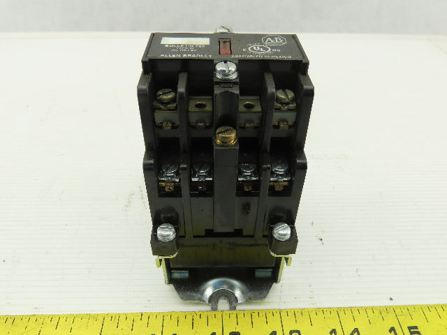Allen Bradley 700-N400A1 Ser C Control Relay 120V Coil W/700-NA20 Aux Contacts