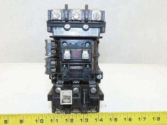Allen Bradley 500F-AOD930 Sec. C Contactor Size 0 5Hp Starter 3P 120V Coil Relay