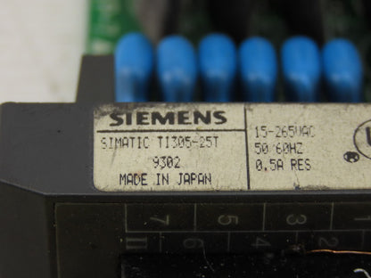 Siemens 305-25T Output Relay Module Card
