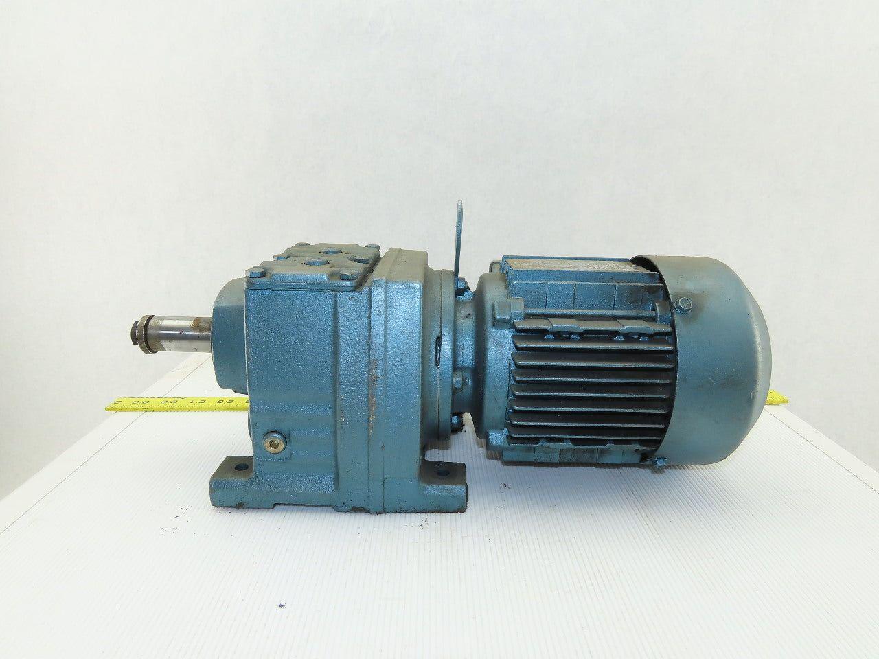 Sew Eurodrive R37DT71D4TFIS 44.8:1 Ratio 0.25kW 38RPM 277/480V Gear Motor