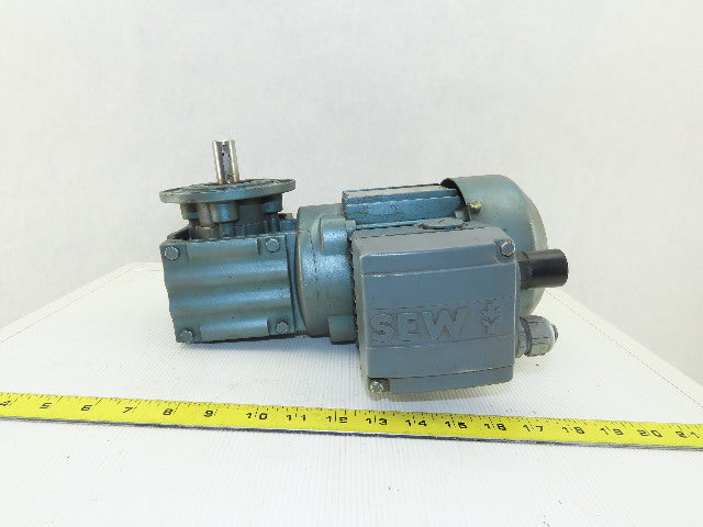 Sew Eurodrive WF20 DT71D6/TF/IS 9.50:1 1130/58 RPM Gear Motor 20mm Shaft 3Ph