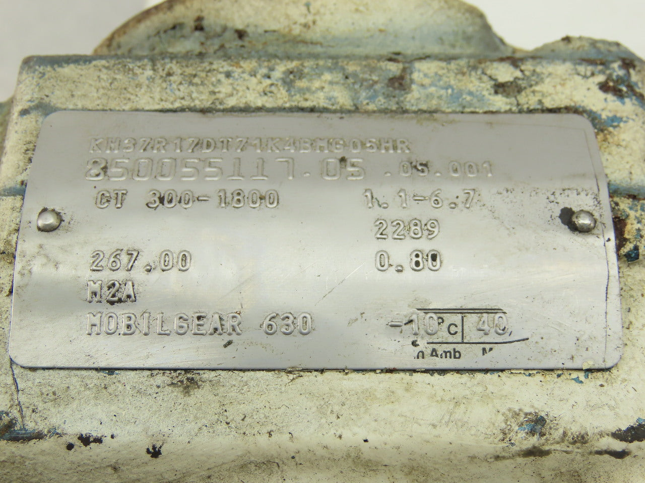 Sew Eurodrive KH37R17DT71K4BMG05HR 1/4Hp 267:1 Gear Motor 277/480V 3Ph