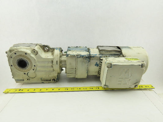 Sew Eurodrive KH37R17DT71K4BMG05HR 1/4Hp 267:1 Gear Motor 277/480V 3Ph