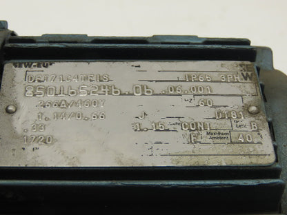 Sew Eurodrive 	 R37DT71C4TFIS 1/3HP Motor 230/460V 3Ph W/32.4:1 Inline Gearbox