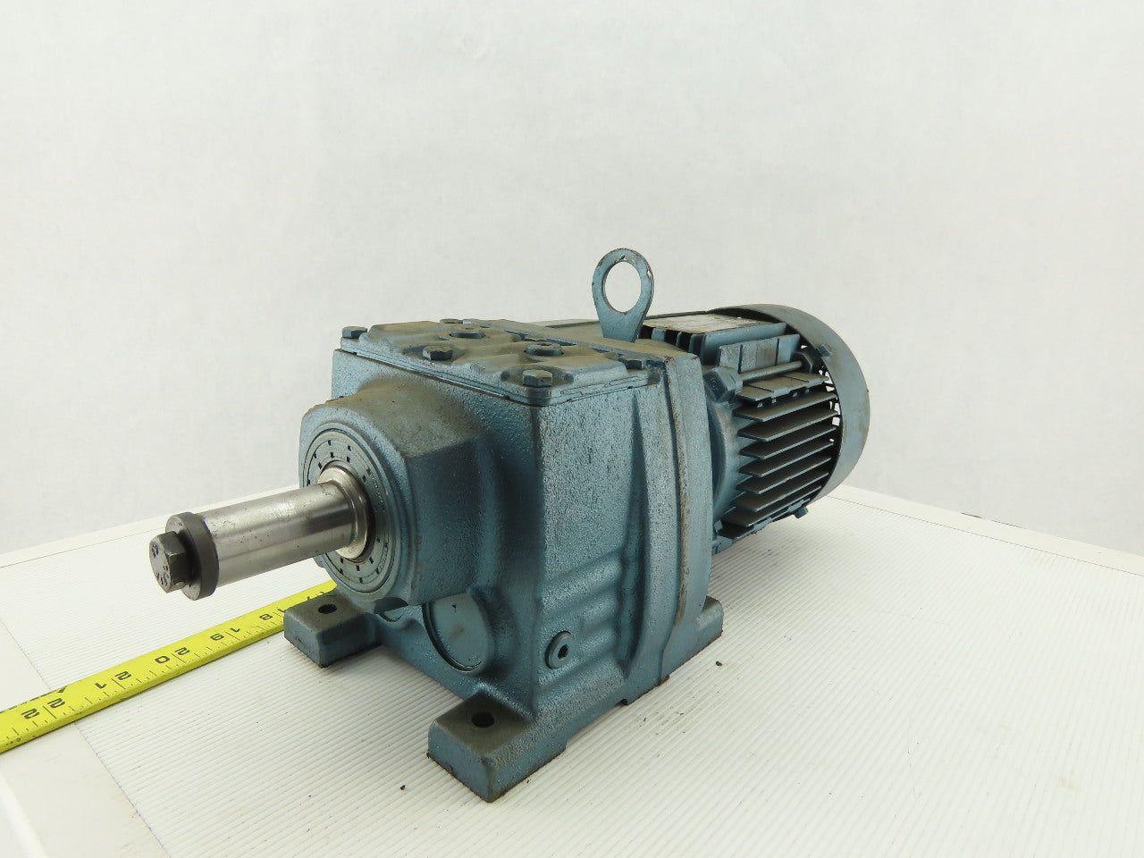Sew Eurodrive 	 R37DT71C4TFIS 1/3HP Motor 230/460V 3Ph W/32.4:1 Inline Gearbox