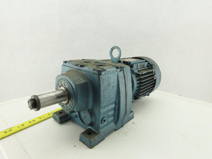Sew Eurodrive 	 R37DT71C4TFIS 1/3HP Motor 230/460V 3Ph W/32.4:1 Inline Gearbox