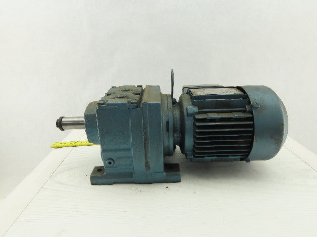 Sew Eurodrive 	 R37DT71C4TFIS 1/3HP Motor 230/460V 3Ph W/32.4:1 Inline Gearbox