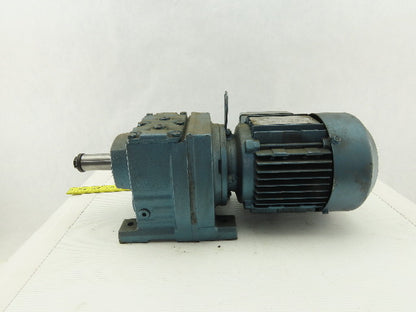 Sew Eurodrive 	 R37DT71C4TFIS 1/3HP Motor 230/460V 3Ph W/32.4:1 Inline Gearbox