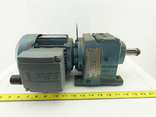 Sew Eurodrive 	 R37DT71C4TFIS 1/3HP Motor 230/460V 3Ph W/32.4:1 Inline Gearbox