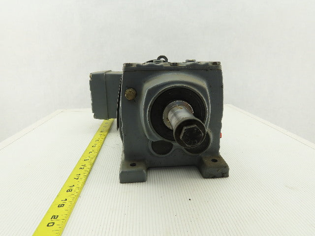 Sew Eurodrive R37DT71C4TFIS 1/3HP Motor 230/460V 3Ph W/44.81:1 Inline Gearbox