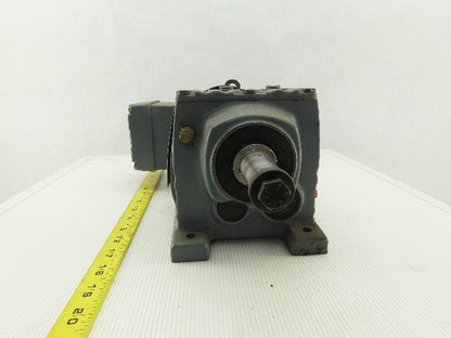 Sew Eurodrive R37DT71C4TFIS 1/3HP Motor 230/460V 3Ph W/44.81:1 Inline Gearbox
