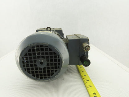 Sew Eurodrive R37DT71C4TFIS 1/3HP Motor 230/460V 3Ph W/44.81:1 Inline Gearbox