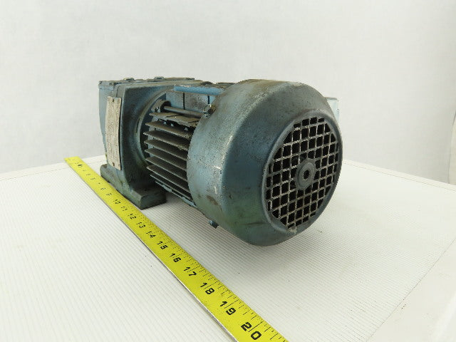 Sew Eurodrive  R37DT71C4TF-IS 1/3HP Motor 230/460V 3Ph W/25:1 Inline Gearbox