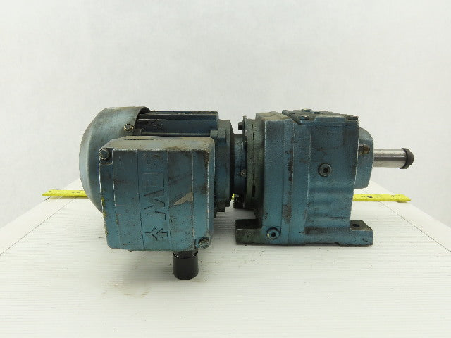 Sew Eurodrive  R37DT71C4TF-IS 1/3HP Motor 230/460V 3Ph W/25:1 Inline Gearbox