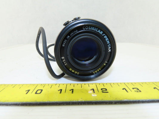 COSMICAR/PENTAX TV Lens 50mm 1:1.8