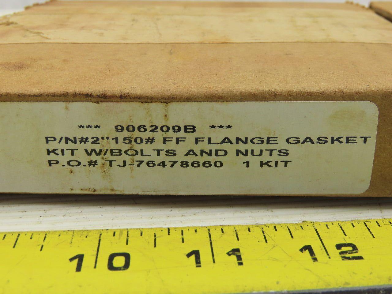 2" 150# FF Flange Gasket Kit W/Bolts Lot of 3