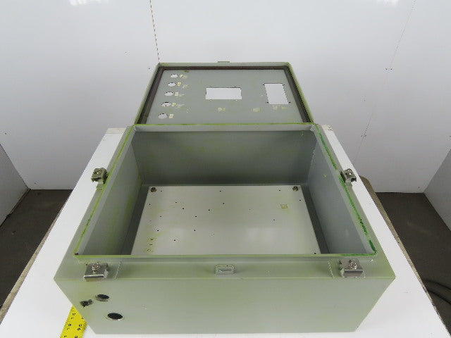 24"x20"x10" Hinged Door Wall Mount Electrical Enclosure W/Back Plate