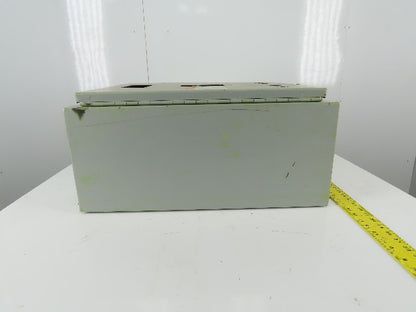 24"x20"x10" Hinged Door Wall Mount Electrical Enclosure W/Back Plate