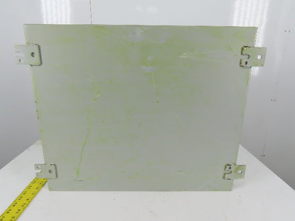 24"x20"x10" Hinged Door Wall Mount Electrical Enclosure W/Back Plate
