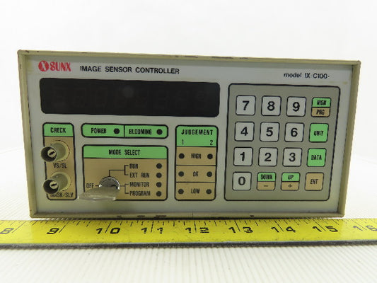 Sunx IX-C100-M20 Image Sensor Controller 120V .8A